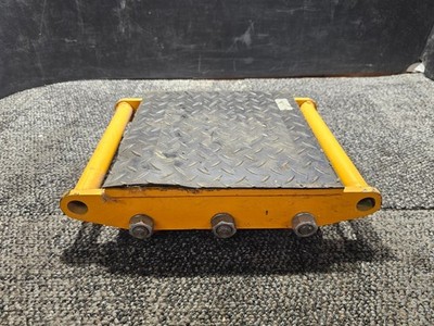 Shiyou Hoist OT-WMTZXL-3338 Heavy Duty 15T Machinery Mover Dolly Skate Yellow