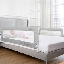 2-Pack Bed Rail for Toddlers 55.5" L X 19.5" H Toddler Bed Rails for Twin, Ful