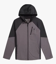 Spyder Men's Mendoza Full Zip Softshell Jacket Polar-Size S