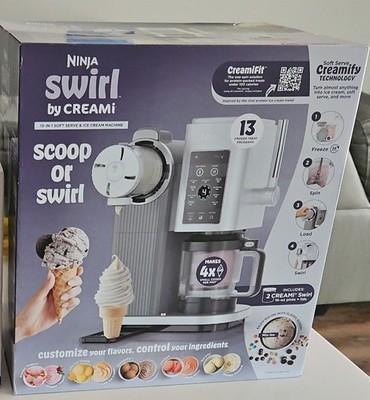 Ninja Swirl by CREAMi 13-in-1 Soft Serve & Ice Cream Machine, NC701 *NEW*