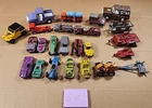 Lot of Vintage Toy Cars various makers Tootsie Matchbox Hot Wheels Lesney