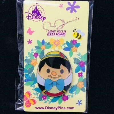 Hong Kong Disneyland Pin Pinocchio Easter Egg Magic Access Exclusive HK