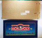 Vintage Monopoly Deluxe Anniversary Edition 1985 Complete New Open Box