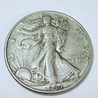 1944 50C Walking Liberty Half Dollar 90% Silver Extra Fine Details #4569