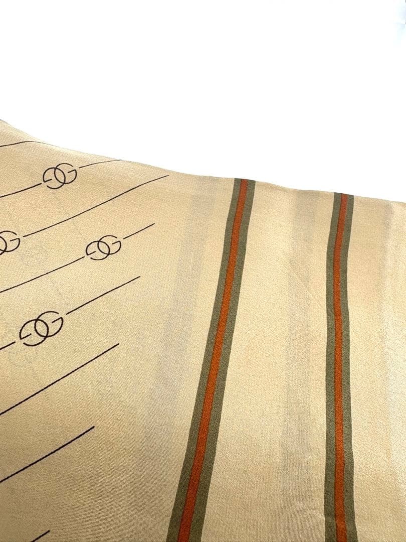 Auth GUCCI Interlocking Sherry Line Large Scarf 1… - image 16