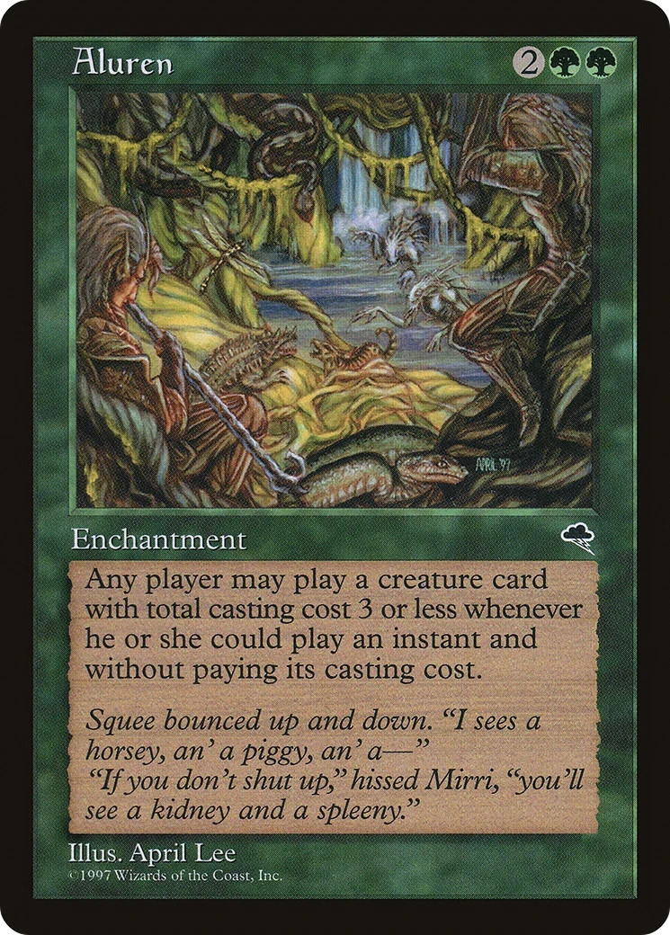 ALUREN Tempest Magic: The Gathering MTG NM Near Mint