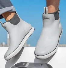 Tidewe Deck Boots For Men’s Waterproof Fishing 🎣 Slip On Ankle Size 8 New