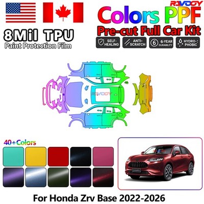 Color Precut PPF Paint Protection Film For Honda Zrv Base 2022-2026