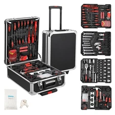 Home Tool Set Kit, 800-Piece Professional Auto Repair Tool Kit with Rolling Box