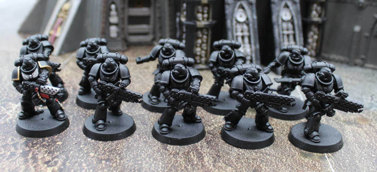 Escouade Ultramarines Infernus – 10 Space Marines – Warhammer 40k – Bien Peints