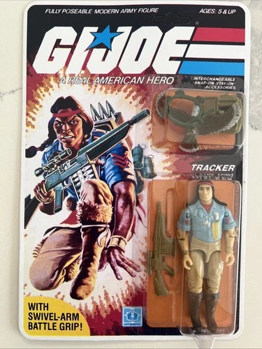 GI Joe 1984 Spirit Complete Recarded Vintage ARAH Minty And Complete Unpunched