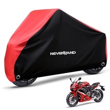Motorcycle Cover Waterproof Outdoor - All Season Scooter Covers Heavy XXXL Red
