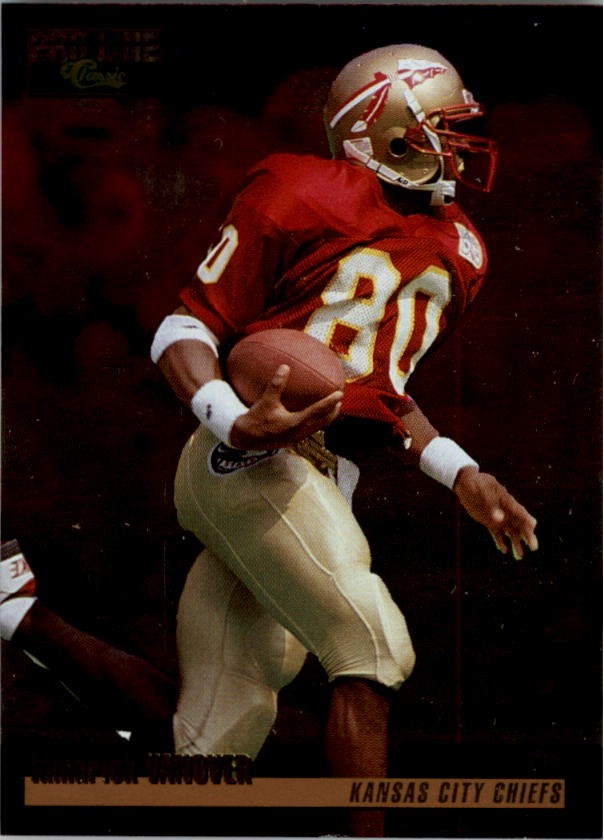 1995 Pro Line Silver #60 Tamarick Vanover - FB