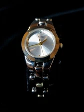 Relic Watch Women Stainless Steel Silver & Gold Tone New Battery Quartz 6 - 6.5"