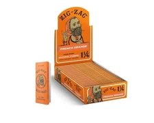 Rolling Papers - 1 1/4 French Orange Rolling Papers - Natural Gum Arabic - 78...