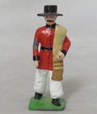 VTG Brazil 1865 - Triple Alliance 18th Artillery Regiment Lead Soldier - RARE