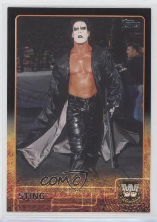 2015 Topps WWE Black Sting #98 3c6