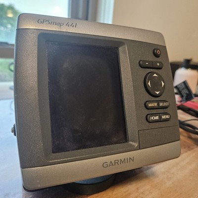 Garmin GPSmap 441s ChartPlotter GPS Navigation Sonar Sounder Fish Finder READ