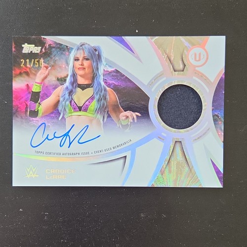 Topps WWE Universe 2026 Universe Autographs Candice LeRae Auto #/50