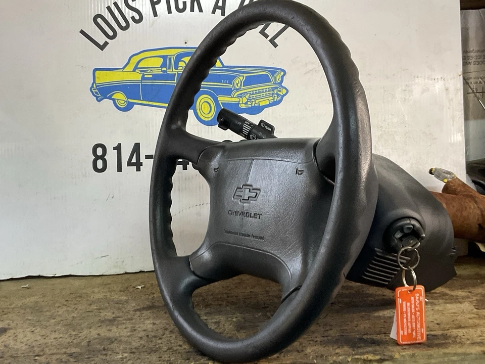 1995-1996 CHEVY GMC K1500 SUBURBAN TAHOE TILT CRUISE TOW&HAUL COLUMN SHIFT.OEM - Image 3 of 4