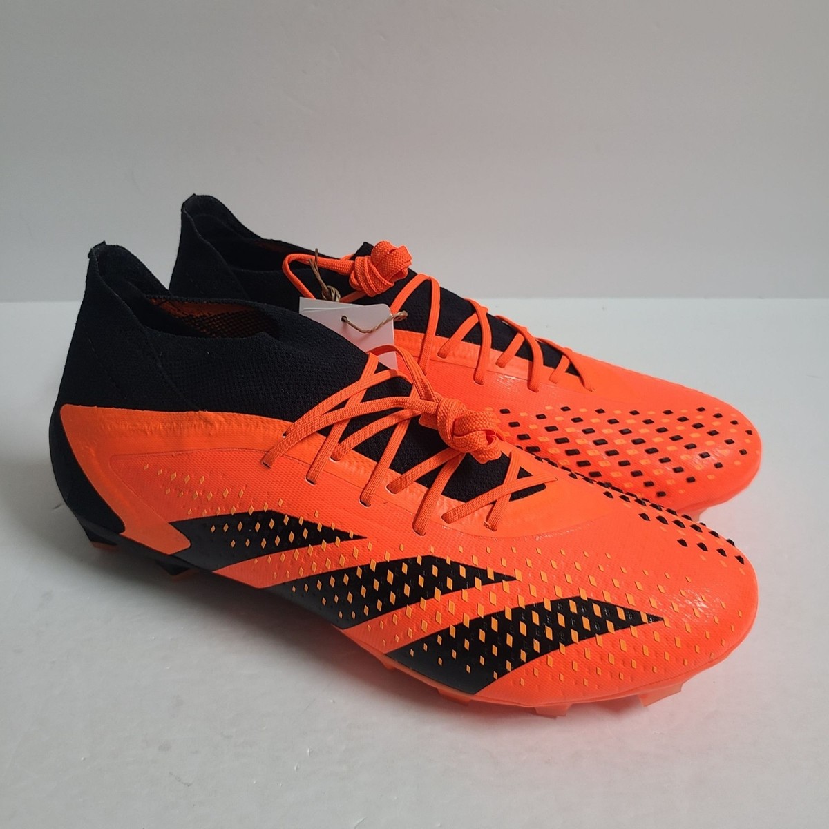 Adidas Predator Accuracy.1 Pro Soccer Cleats GW4625 Size 10 Orange