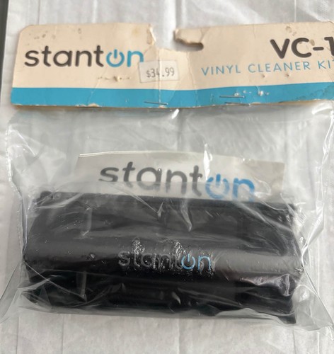 Kit limpiador de vinilo Stanton VC-1 cepillo y botella de líquido para limpieza de discos VC1 - Imagen 2 de 2