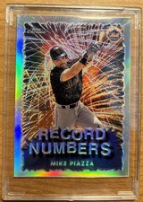 Mike Piazza Rookie Cards and Autograph Memorabilia Guide 16