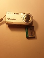 Sony Cyber-shot DSC-P100 5.1MP Digital Camera - Silver 2-24