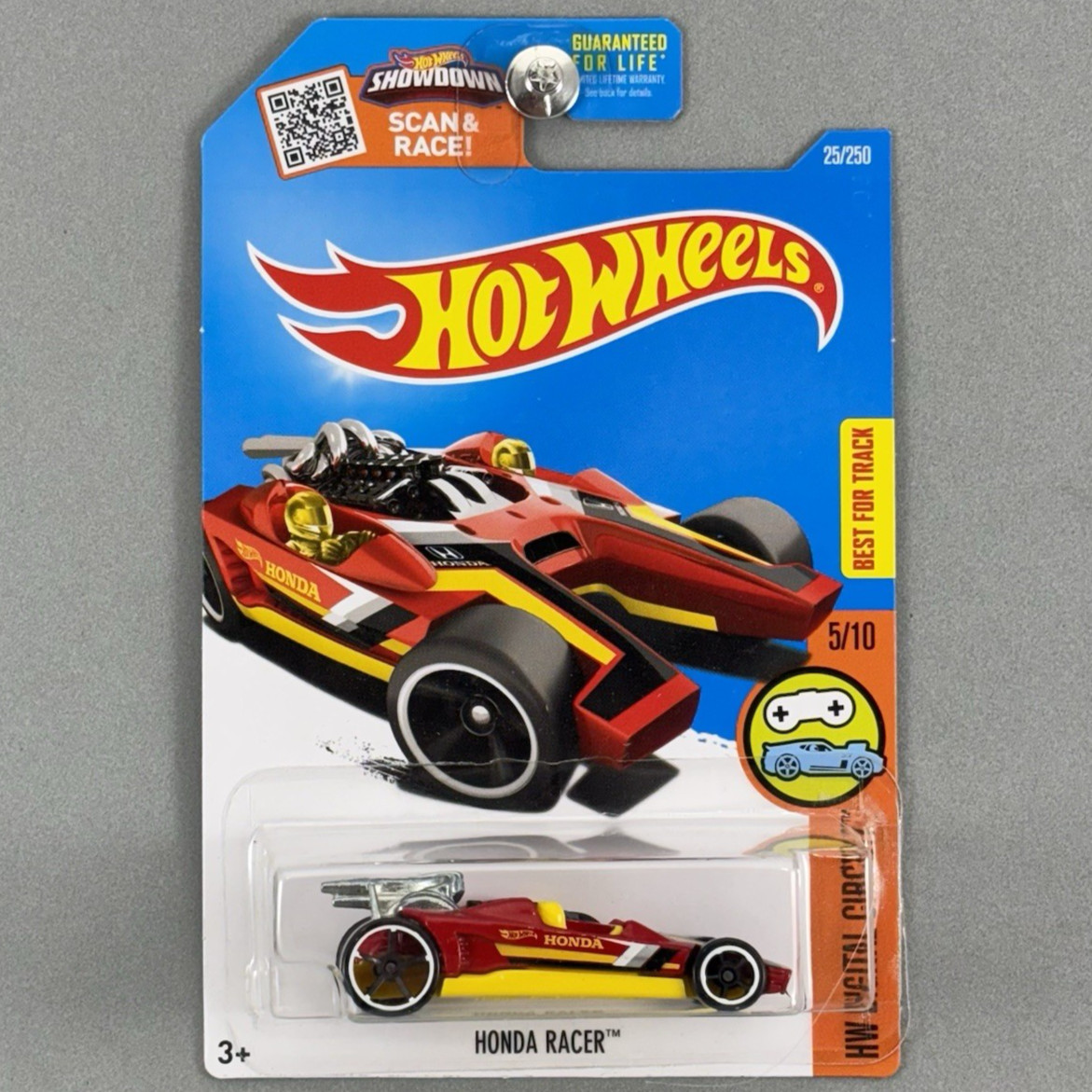 2015 Hot Wheels Honda Racer Red HW Digital Circuit 5/10