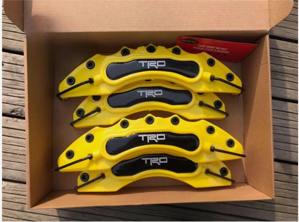 4 крышки тормозных суппортов для TRD Toyota Fortuner, Hilux, RAV4, Tundra Premium - Изображение 2 из 4