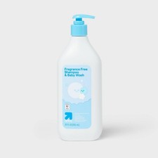 Baby Bath Wash and Shampoo - Fragrance Free - 20 fl oz - up up  