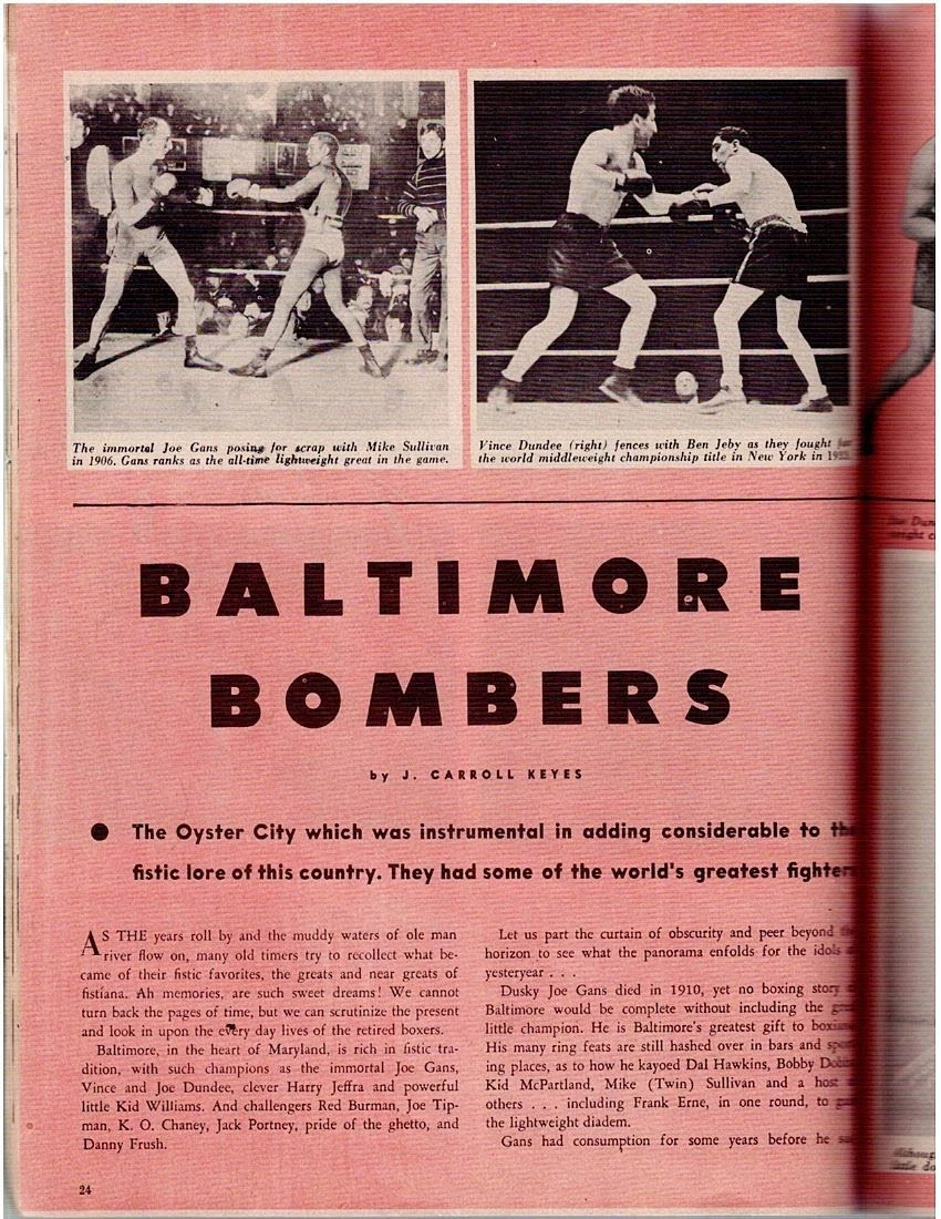 ヴィンテージ ボクシング&レスリング 雑誌 1953年 5 個セット | マルシアーノ・ラ・スターザ・ムーア - 画像4/19