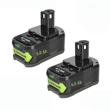 XXPYYGU 2Packs 6.0Ah Replacement Battery for Ryobi 18V Tools