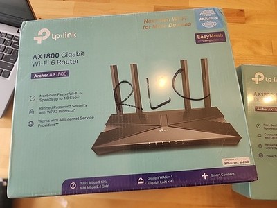 TP-LINK Dual Band Wi-Fi 6 Wireless Router Adapter