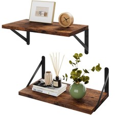 Deep Floating Shelves for Wall,8 Inch Deep Floating Shelves Set of 2,16W x 8D...