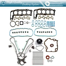Timing Covers gasket set Water Pump Head Bolts set For 02-03 Dodge Ram 1500 4.7L