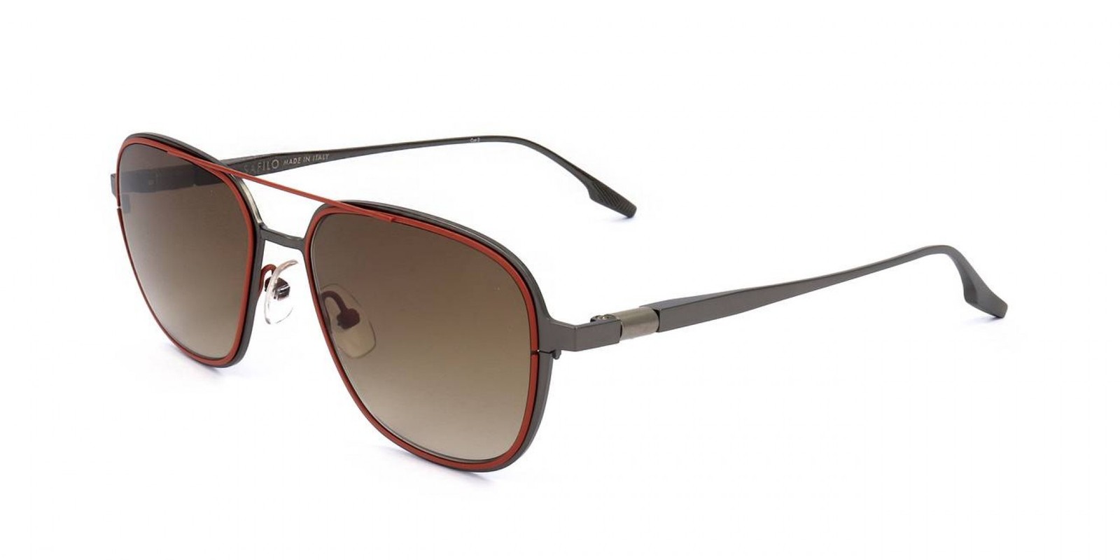 Occhiali da Sole Safilo REGISTRO 05/S Red ruthenium 55/17/145 Uomo