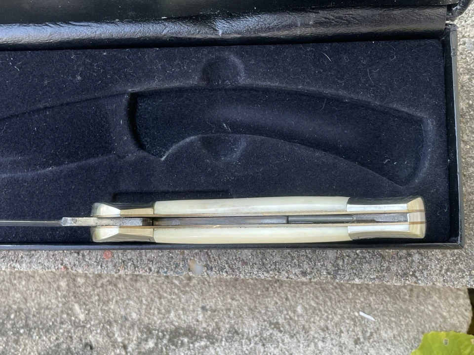 Boker Damasco 1 Navaja Plegable #86 De 500 Hecha En Solingen Alemania Foto 3 de 4