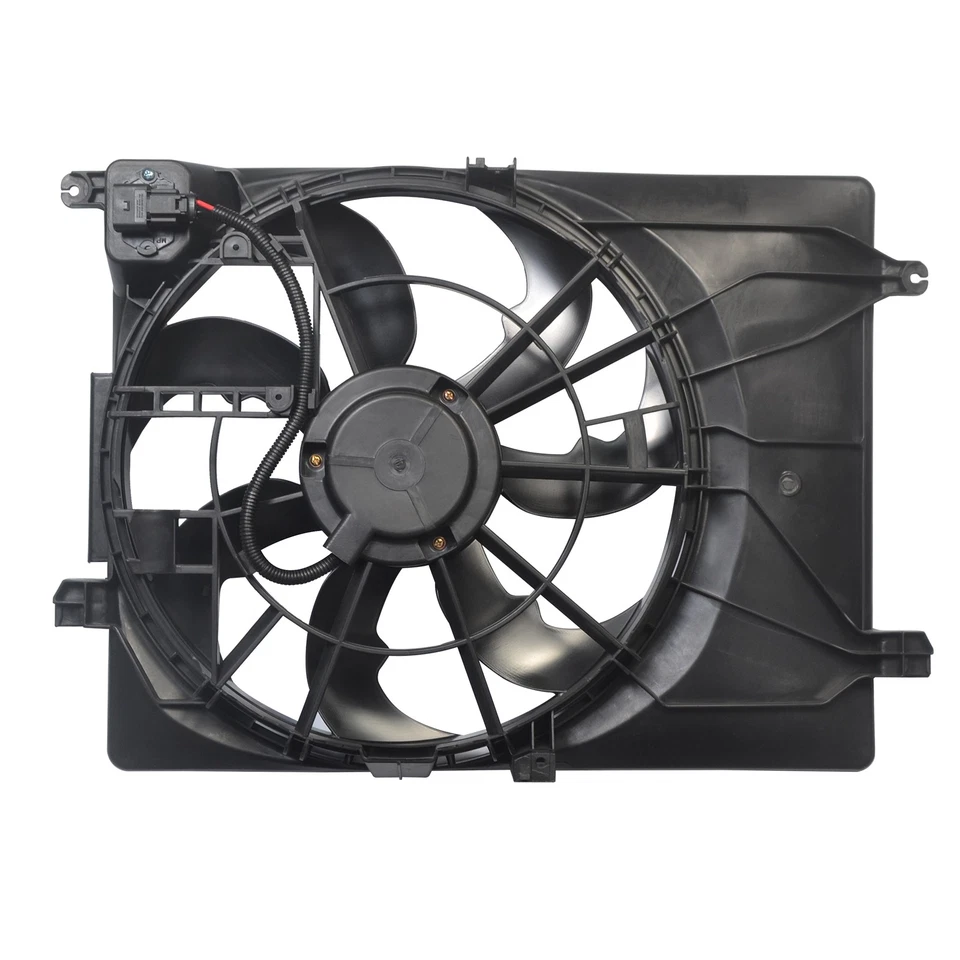 Conjunto de ventilador de refrigeración del radiador para Hyundai Tucson 2016-2020 2,0 L 2,4 L Foto 3 de 4