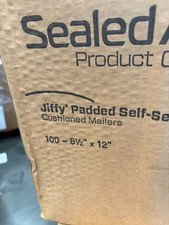 20 packs Sealed Air Jiffy Cushioned Shipping Bubble Mailer, 2 8.5" x 12", White