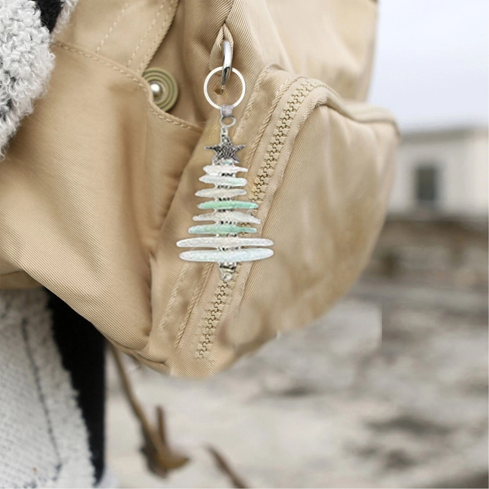 2025 Seashell Christmas Tree Calendar Countdown Blind Box With 24 Collectible