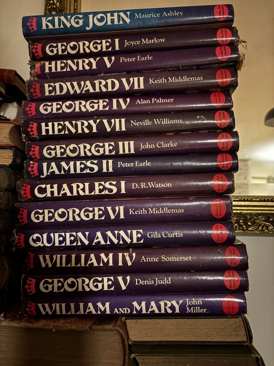 Lot De 7 Livres GREAT LIVES – Book Club Associates – Reliés – Bon état