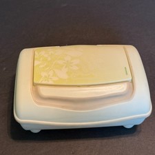 Cottonelle Flushable Wipes Dispenser Hard Container Refillable Tub Green