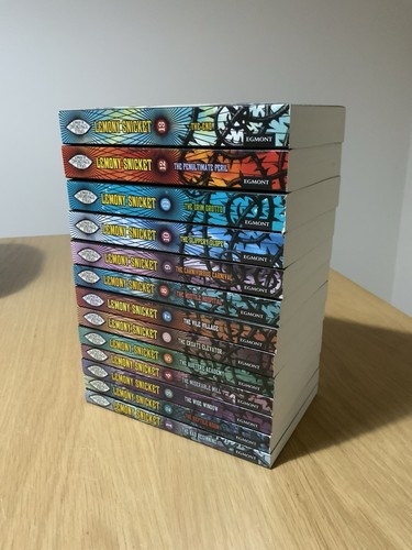 A Series of Unfortunate Events Full 13 Book Set By Lemony Snicket Paperback - Picture 5 of 9