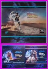 Back To The Future Trilogy Laserdisc Lot 1, II  III BTTF 2, 3 - 4 Laserdiscs