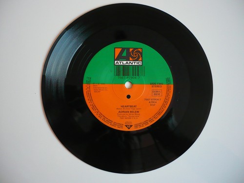David Bowie & Adrian Belew Pretty Pink Rose 7" Vinyl 1990 Atlantic 1st Pr Single - Picture 6 of 9