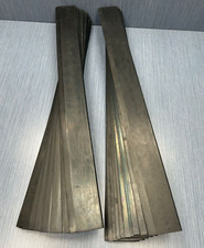 Lot of 20X Black Rubber Squeegee  35.5" x 3.5" x 3/8"