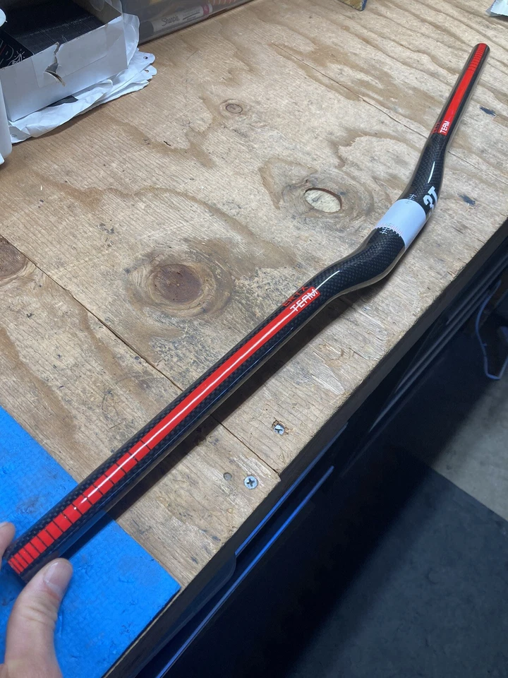 3T Eryx Team fibra de carbono bicicleta de montaña mtb manillar 31,8 725 mm elevador Foto 2 de 4