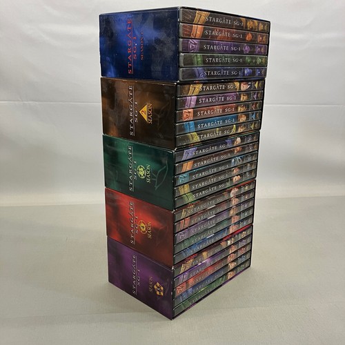 Stargate SG 1 Seasons 1-5 DVD Box Sets Lot Richard Dean Anderson SciFi TV MGM - Picture 9 of 11