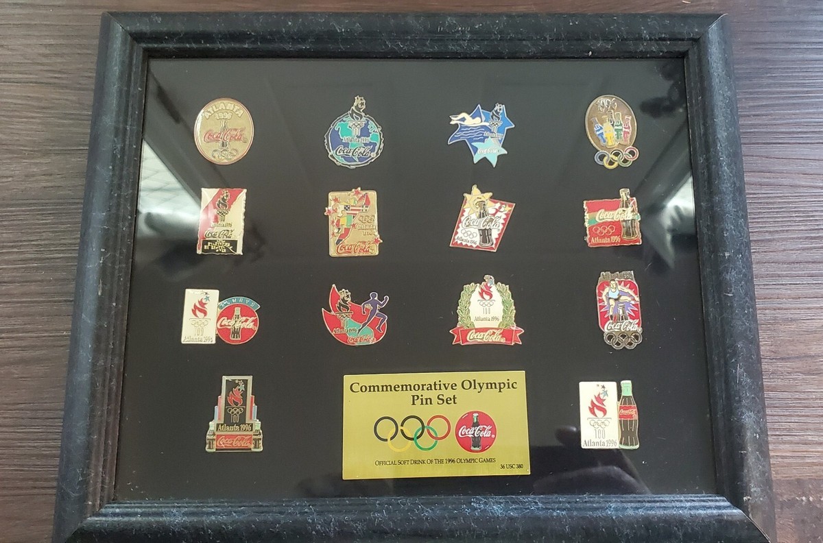 コカコーラ　アトランタ　オリンピック　五輪　ピンセット　1996  ピクトグラム 1996年 アトランタオリンピック×コカコーラ ピンズ 五輪 Coca